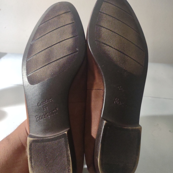 Rockport Womens Suede Brown Slip on Dress Shoe Flats Size 6.5 - Picture 13 of 13